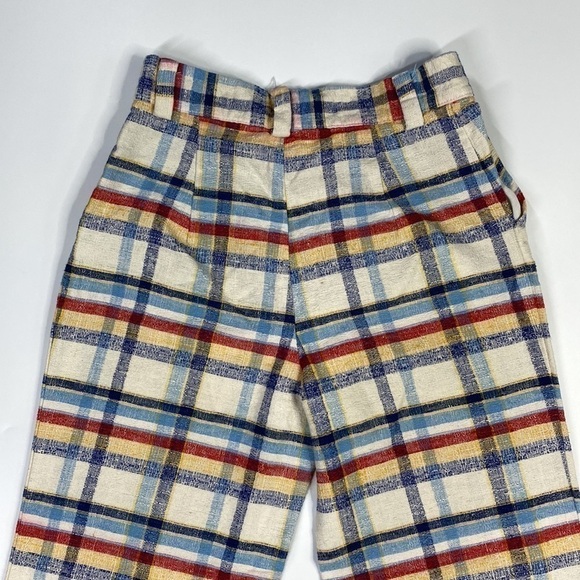 Vintage Levi's For Me Flared Red White Blue Pants 30x30 RARE - Picture 5 of 16